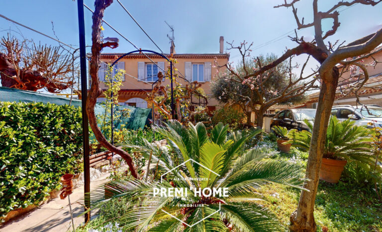 A VENDRE MAISON AVEC JARDIN + T2/3 A LA VALENTINE MARSEILLE - Premi'home Agence immobilière Aix En Provence