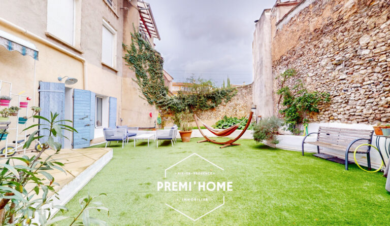 A VENDRE T3 AVEC JARDIN CENTRE VILLE AIX EN PROVENCE - Premi'home Agence immobilière Aix En Provence