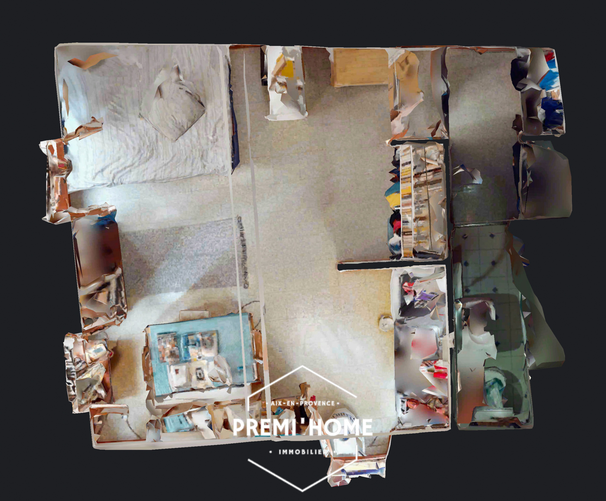 STUDIO LOUE CENTRE VILLE HISTORIQUE - Premi'home Agence immobilière Aix En Provence