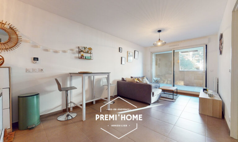 A VENDRE T2 RDC LA DURANNE - Premi'home Agence immobilière Aix En Provence