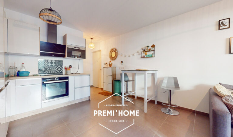 A VENDRE T2 RDC LA DURANNE - Premi'home Agence immobilière Aix En Provence