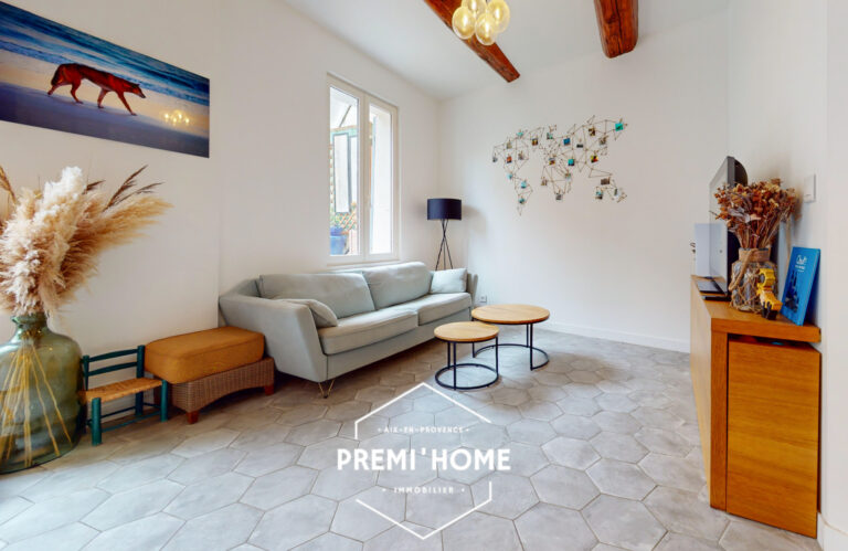 A VENDRE T3 AVEC JARDIN CENTRE VILLE AIX EN PROVENCE - Premi'home Agence immobilière Aix En Provence