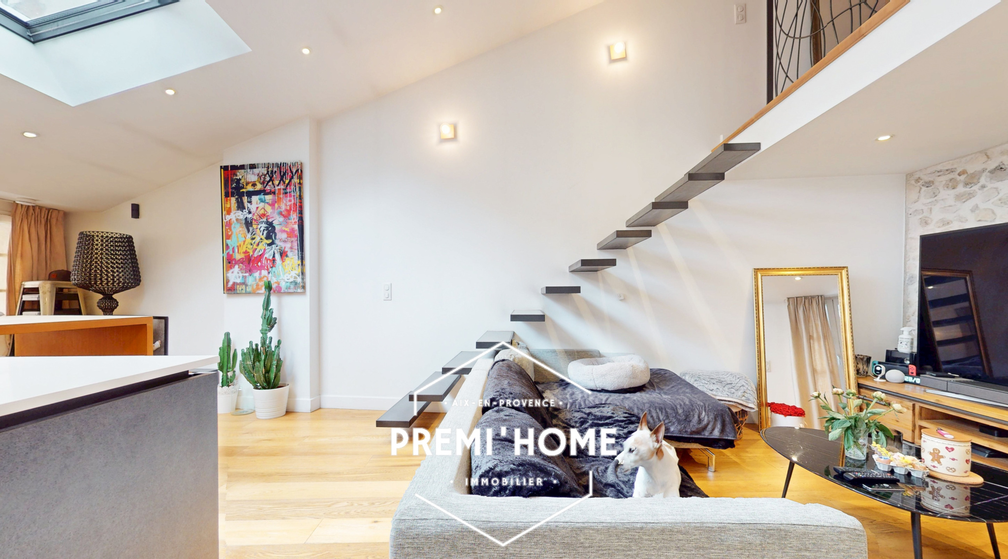 A VENDRE T2/3 DUPLEX RENOVE CENTRE VILLE AIX EN PROVENCE - Premi'home Agence immobilière Aix En Provence