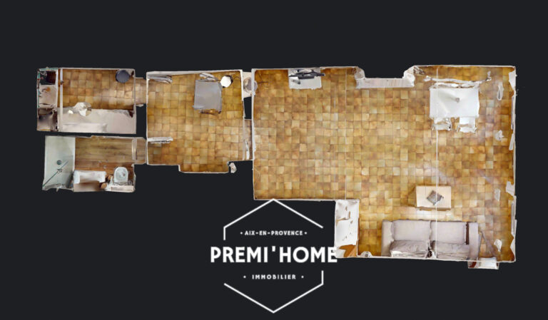 A VENDRE GRAND STUDIO CENTRE HISTORIQUE AIX EN PROVENCE - Premi'home Agence immobilière Aix En Provence