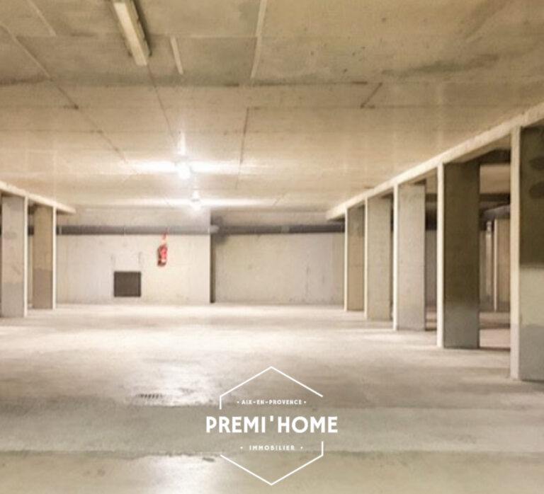 * A VENDRE PARKING EN SOUS-SOL AIX SUD * - Premi'home Agence immobilière Aix En Provence