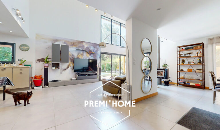 A VENDRE MAISON D’ARCHITECTE A LUYNES - Premi'home Agence immobilière Aix En Provence