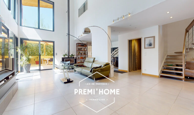 A VENDRE MAISON D’ARCHITECTE A LUYNES - Premi'home Agence immobilière Aix En Provence