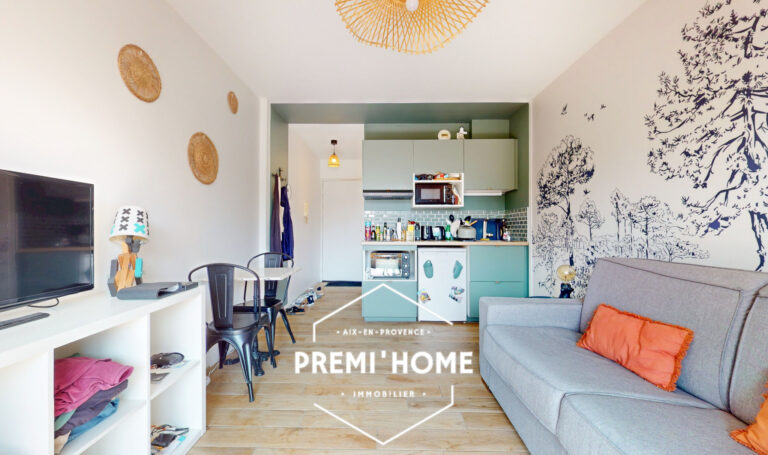 A VENDRE STUDIO RENOVE AIX OUEST - Premi'home Agence immobilière Aix En Provence