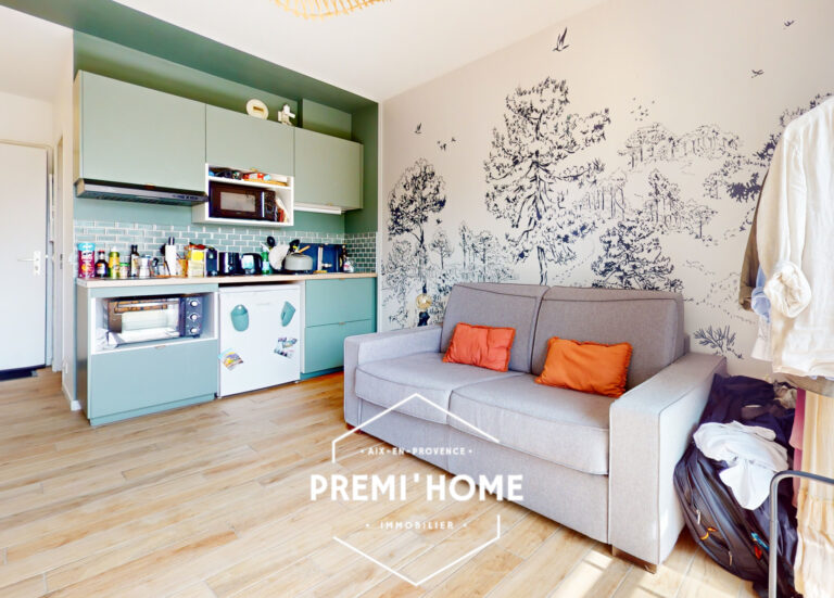 A VENDRE STUDIO RENOVE AIX OUEST - Premi'home Agence immobilière Aix En Provence