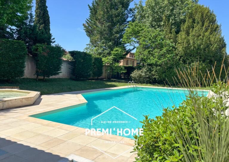 A VENDRE T4 RENOVE PISCINE ET JARDIN AIX SUD - Premi'home Agence immobilière Aix En Provence