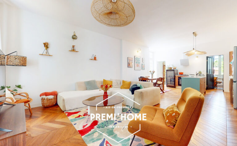 A VENDRE T4 RENOVE PISCINE ET JARDIN AIX SUD - Premi'home Agence immobilière Aix En Provence