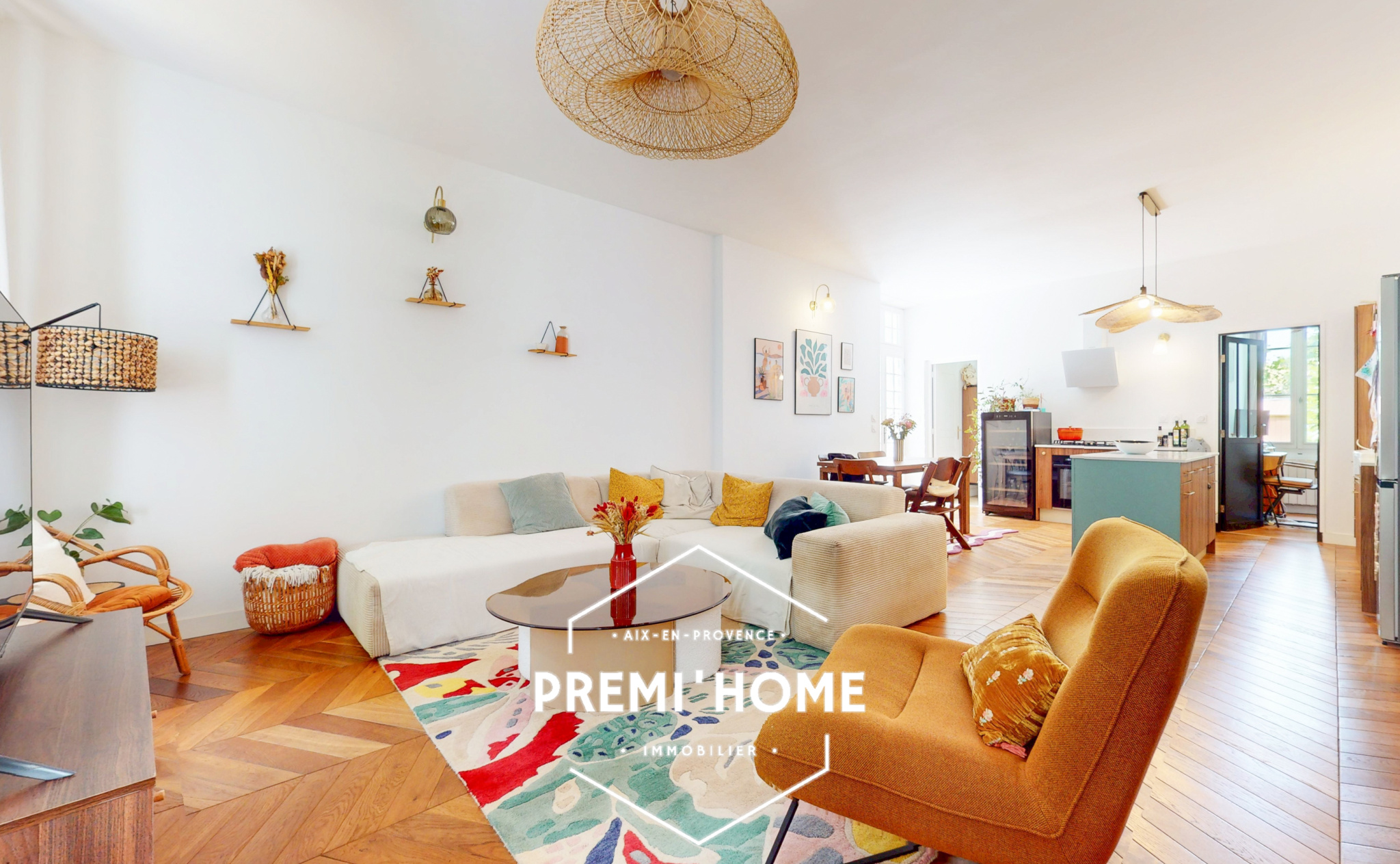 A VENDRE T4 RENOVE PISCINE ET JARDIN AIX SUD - Premi'home Agence immobilière Aix En Provence