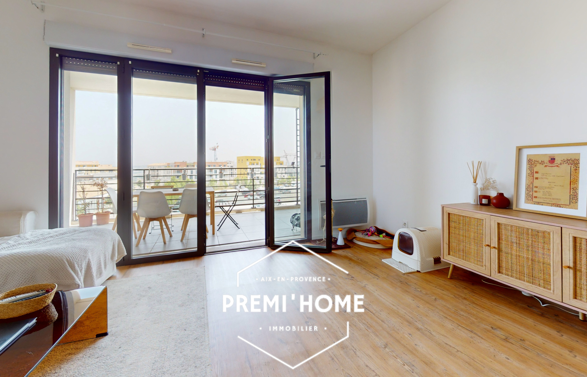 A VENDRE T3 TERRASSE ET BOX AIX LA DURANNE - Premi'home Agence immobilière Aix En Provence