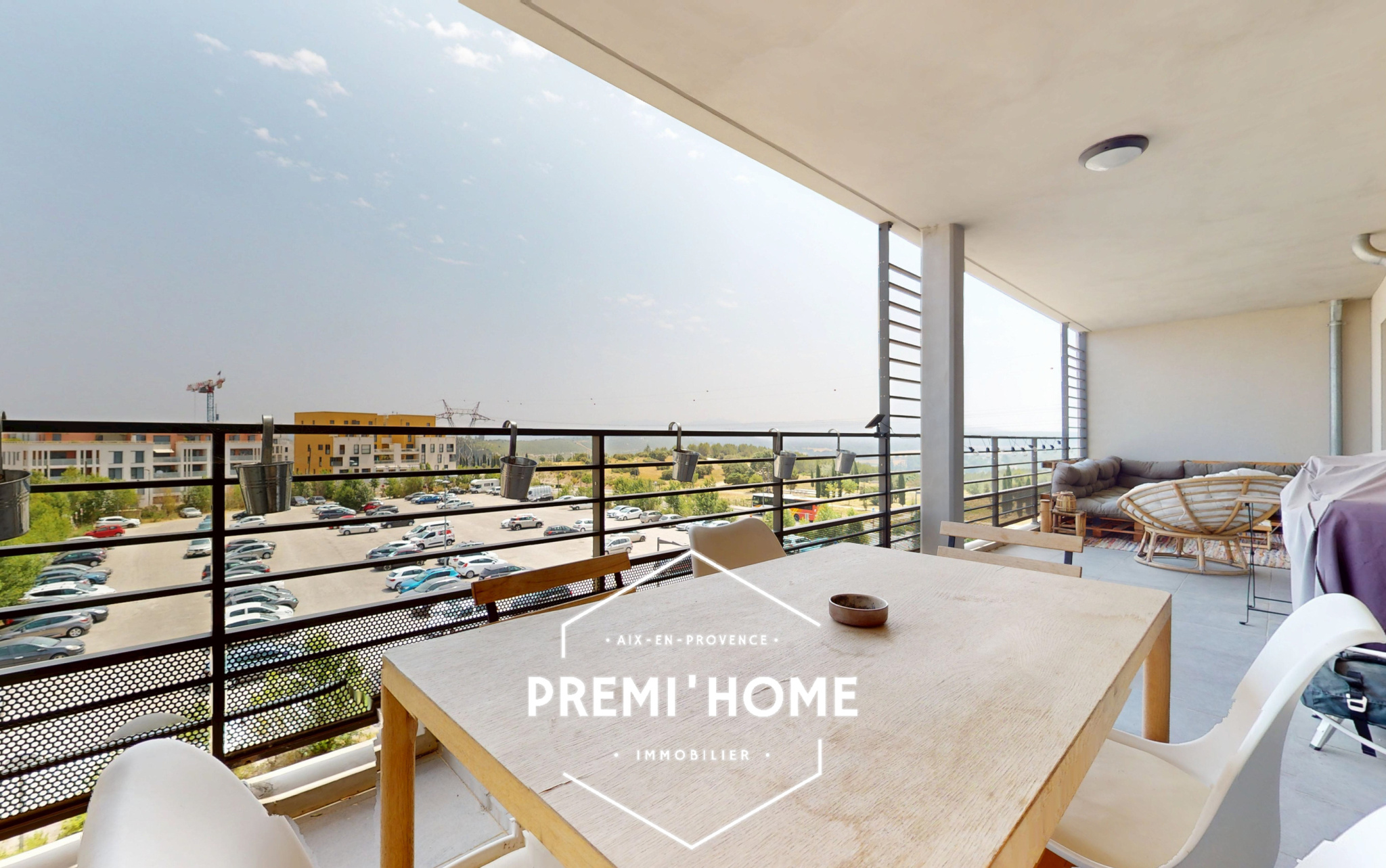 A VENDRE T3 TERRASSE ET BOX AIX LA DURANNE - Premi'home Agence immobilière Aix En Provence