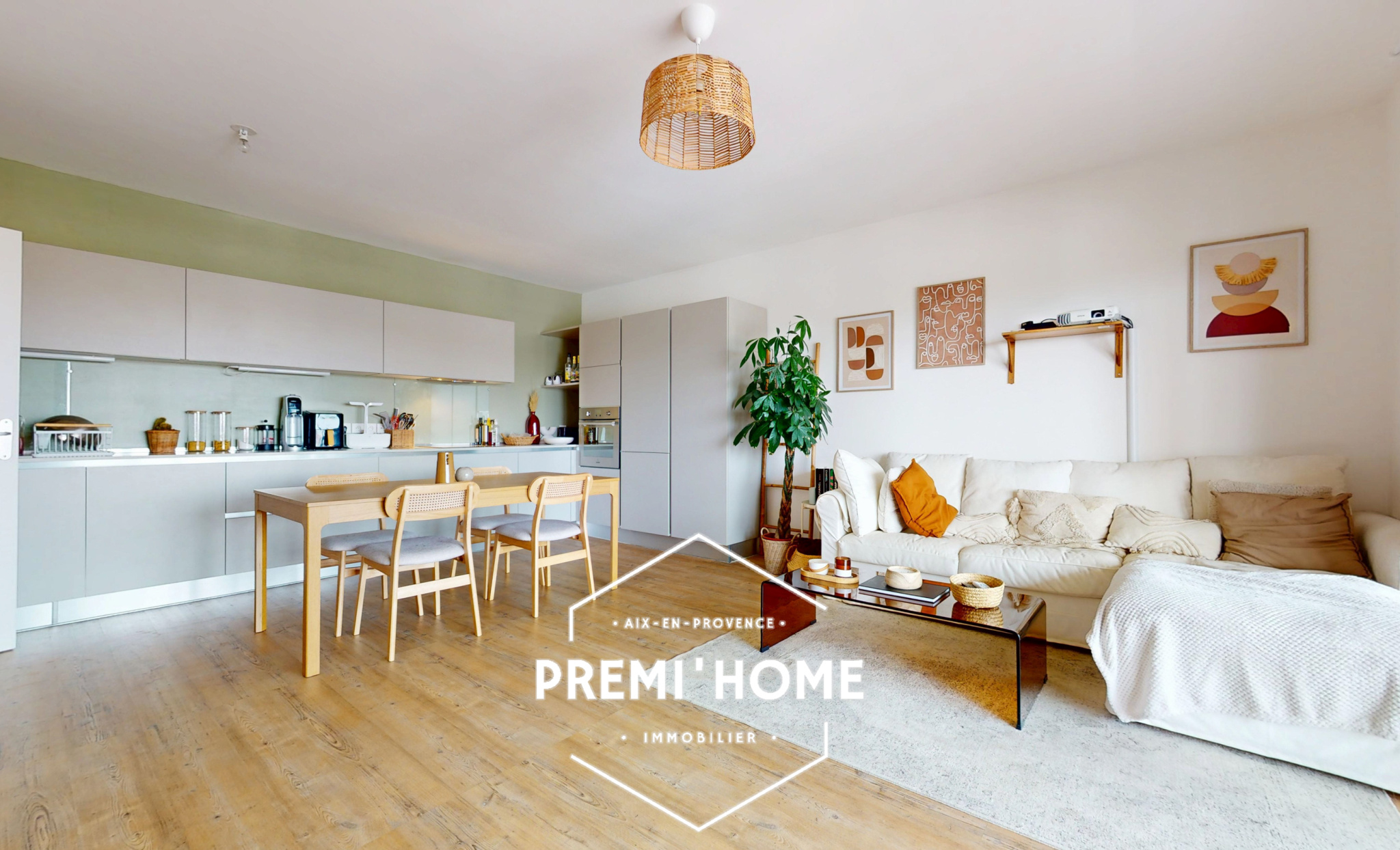 A VENDRE T3 TERRASSE ET BOX AIX LA DURANNE - Premi'home Agence immobilière Aix En Provence