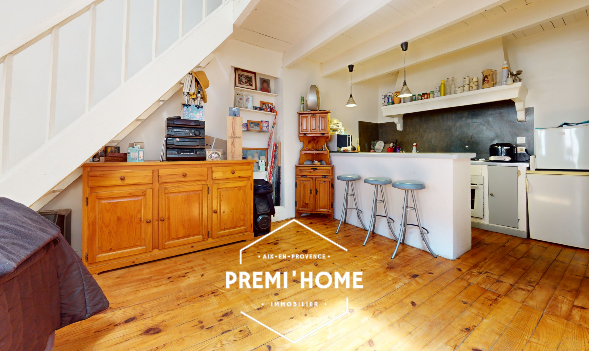 A VENDRE T2 DUPLEX AIX CENTRE HISTORIQUE - Premi'home Agence immobilière Aix En Provence