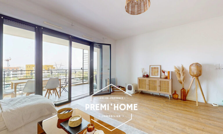 A VENDRE T3 TERRASSE ET BOX AIX LA DURANNE - Premi'home Agence immobilière Aix En Provence