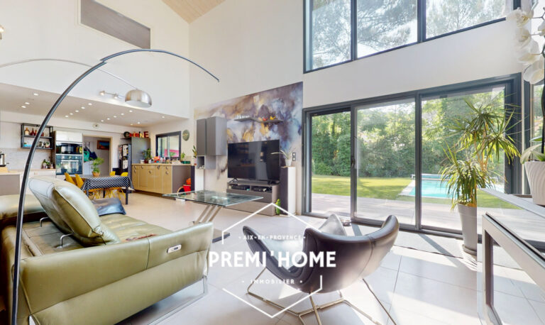 A VENDRE MAISON D’ARCHITECTE A LUYNES - Premi'home Agence immobilière Aix En Provence