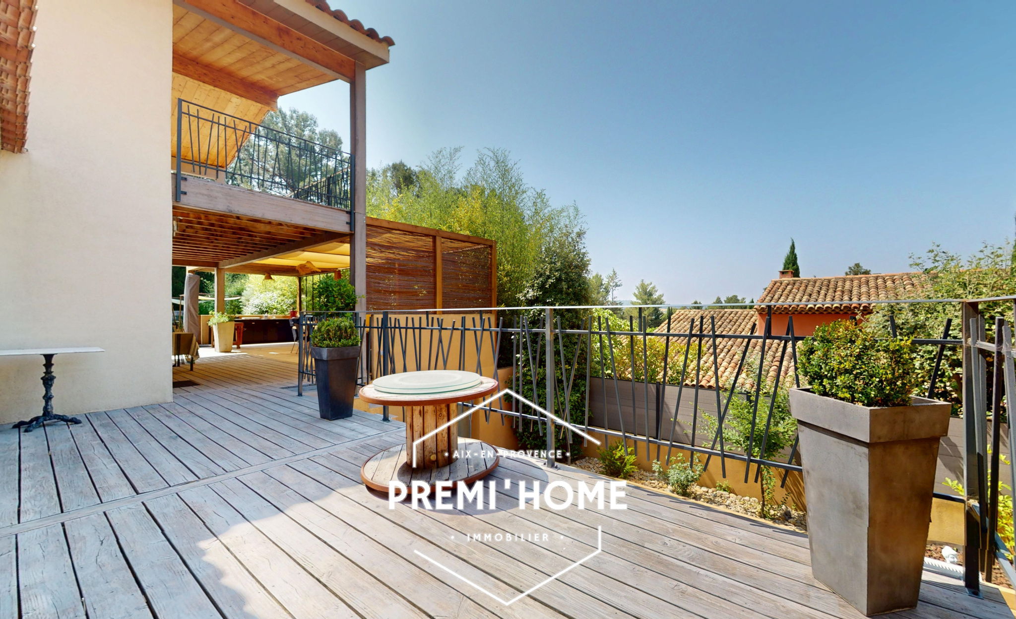 A VENDRE MAISON D’ARCHITECTE A LUYNES - Premi'home Agence immobilière Aix En Provence