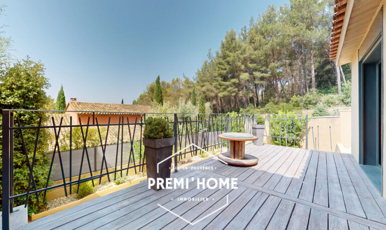 A VENDRE MAISON D’ARCHITECTE A LUYNES - Premi'home Agence immobilière Aix En Provence