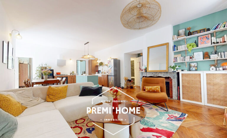 A VENDRE T4 RENOVE PISCINE ET JARDIN AIX SUD - Premi'home Agence immobilière Aix En Provence
