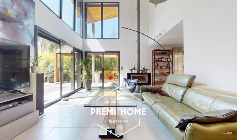 A VENDRE MAISON D’ARCHITECTE A LUYNES - Premi'home Agence immobilière Aix En Provence