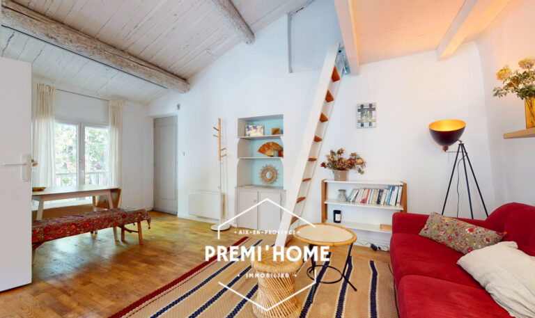 A VENDRE T2 RENOVE CENTRE HISTORIQUE AIX - Premi'home Agence immobilière Aix En Provence