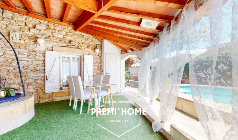 A VENDRE MAISON PISCINE + STUDIO A MIRAMAS - Premi'home Agence immobilière Aix En Provence
