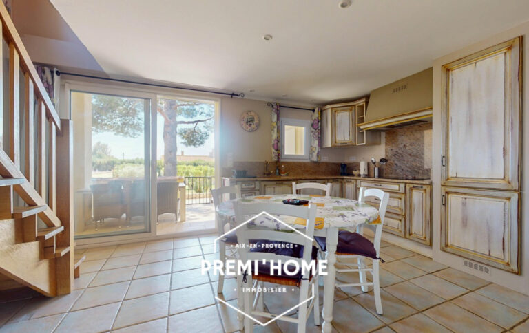 A VENDRE MAISON T4 DANS RÉSIDENCE AVEC PISCINE AUREILLE - Premi'home Agence immobilière Aix En Provence