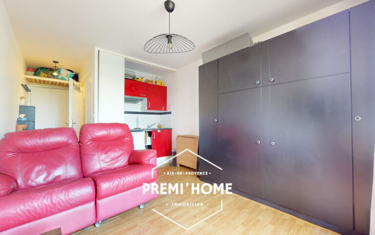 A VENDRE STUDIO AIX OUEST - Premi'home Agence immobilière Aix En Provence