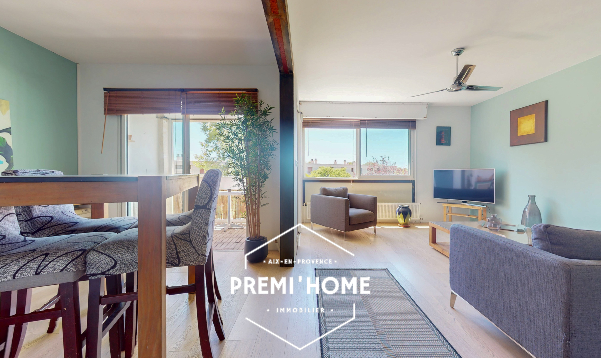 A VENDRE T3 RENOVE AIX NORD CHEMIN DE BRUNET - Premi'home Agence immobilière Aix En Provence