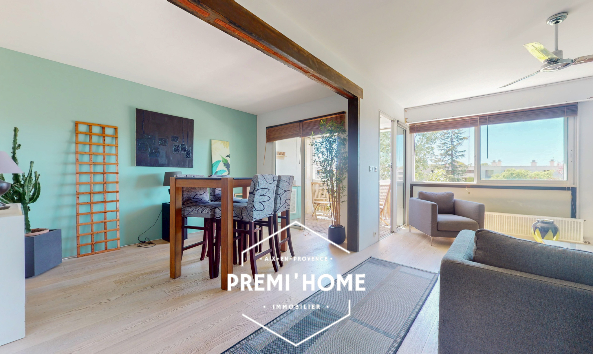 A VENDRE T3 RENOVE AIX NORD CHEMIN DE BRUNET - Premi'home Agence immobilière Aix En Provence