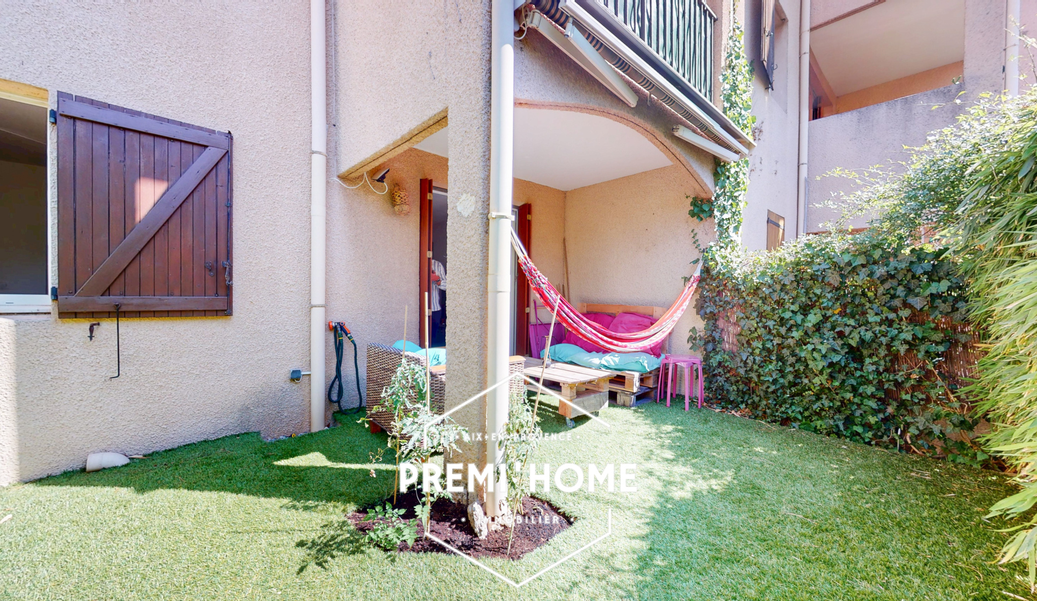 A VENDRE T2 AVEC JARDIN AIX LES MILLES - Premi'home Agence immobilière Aix En Provence