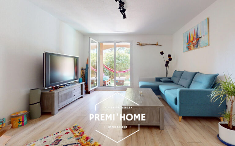 A VENDRE T2 AVEC JARDIN AIX LES MILLES - Premi'home Agence immobilière Aix En Provence