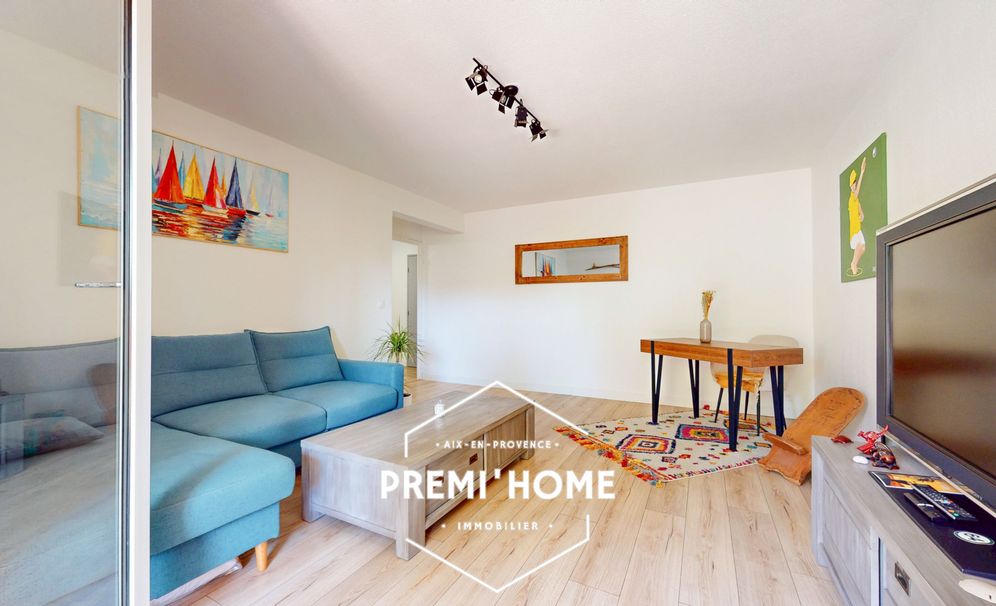 A VENDRE T2 AVEC JARDIN AIX LES MILLES - Premi'home Agence immobilière Aix En Provence