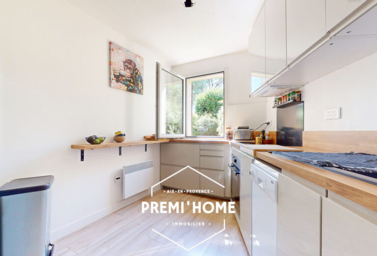 A VENDRE T2 AVEC JARDIN AIX LES MILLES - Premi'home Agence immobilière Aix En Provence