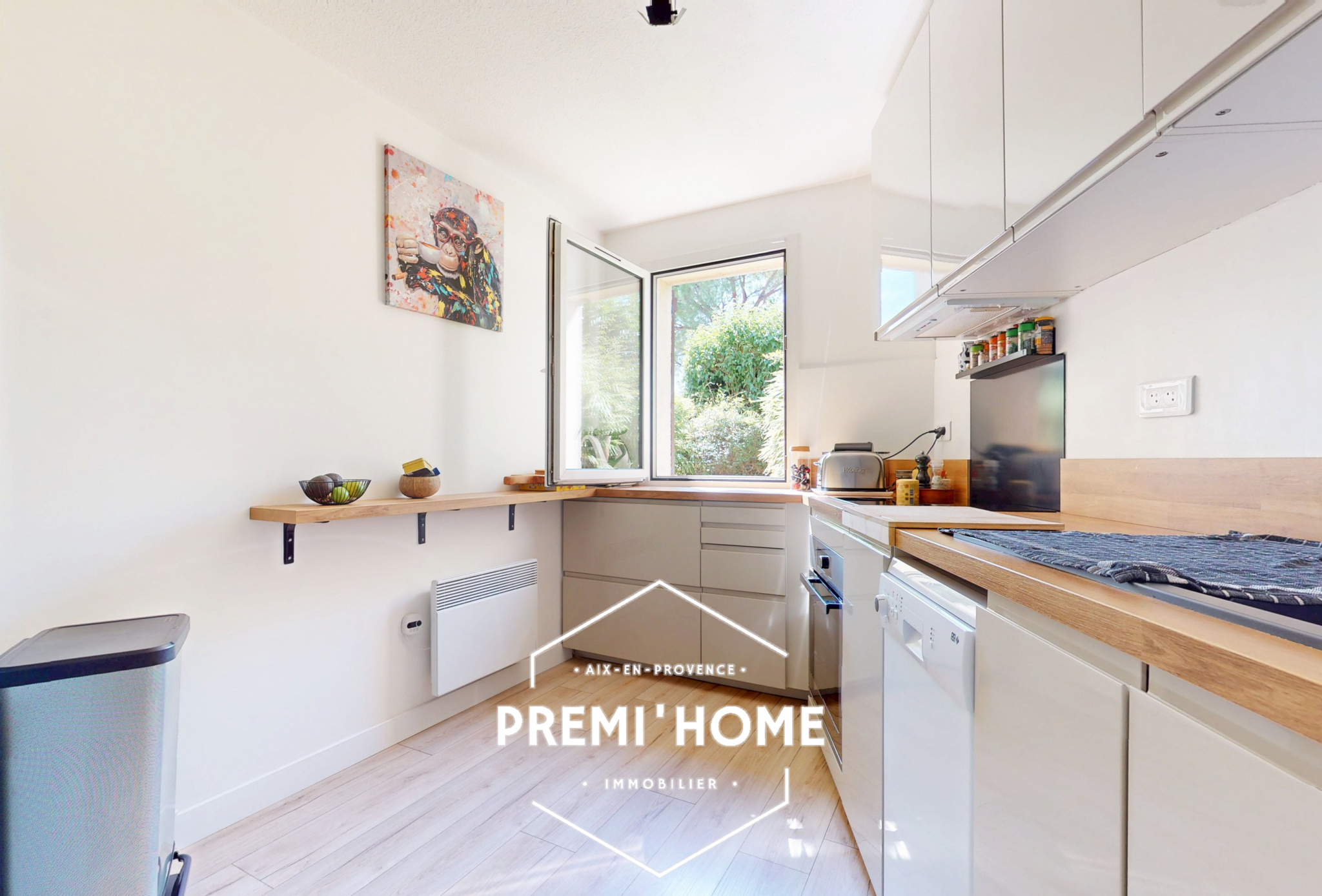 A VENDRE T2 AVEC JARDIN AIX LES MILLES - Premi'home Agence immobilière Aix En Provence