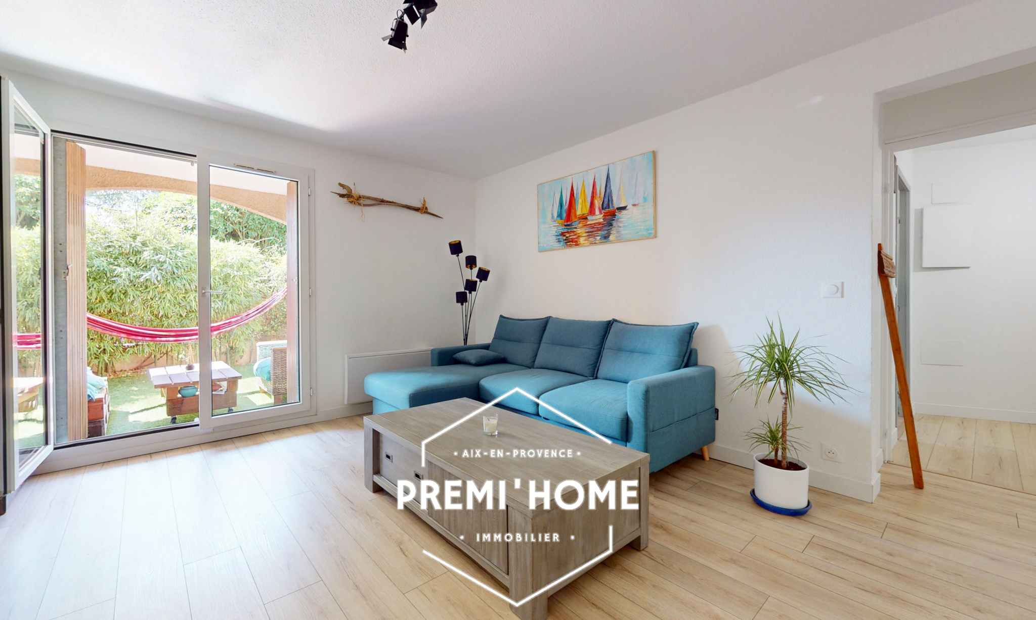 A VENDRE T2 AVEC JARDIN AIX LES MILLES - Premi'home Agence immobilière Aix En Provence