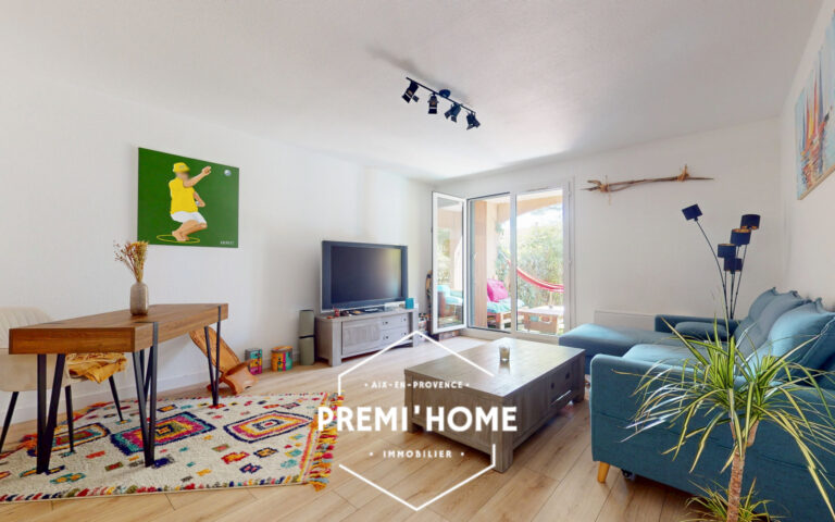 A VENDRE T2 AVEC JARDIN AIX LES MILLES - Premi'home Agence immobilière Aix En Provence