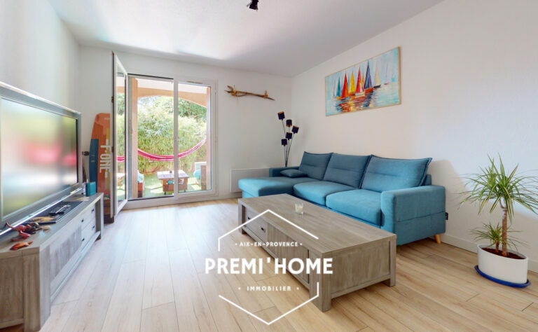 A VENDRE T2 AVEC JARDIN AIX LES MILLES - Premi'home Agence immobilière Aix En Provence