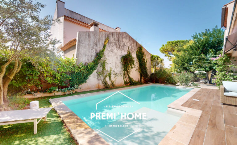 AVEC VENDRE MAISON T6 180 M2 PISCINE & GARAGE PILON BLANC A - Premi'home Agence immobilière Aix En Provence