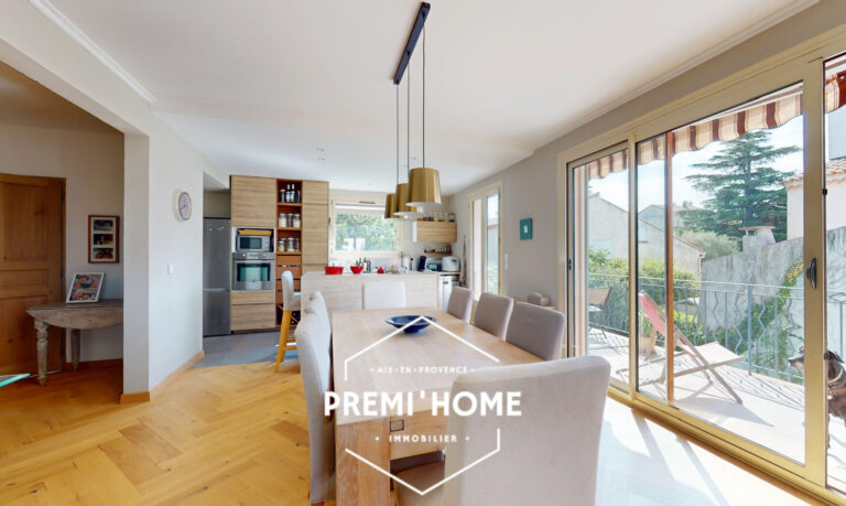 AVEC VENDRE MAISON T6 180 M2 PISCINE & GARAGE PILON BLANC A - Premi'home Agence immobilière Aix En Provence