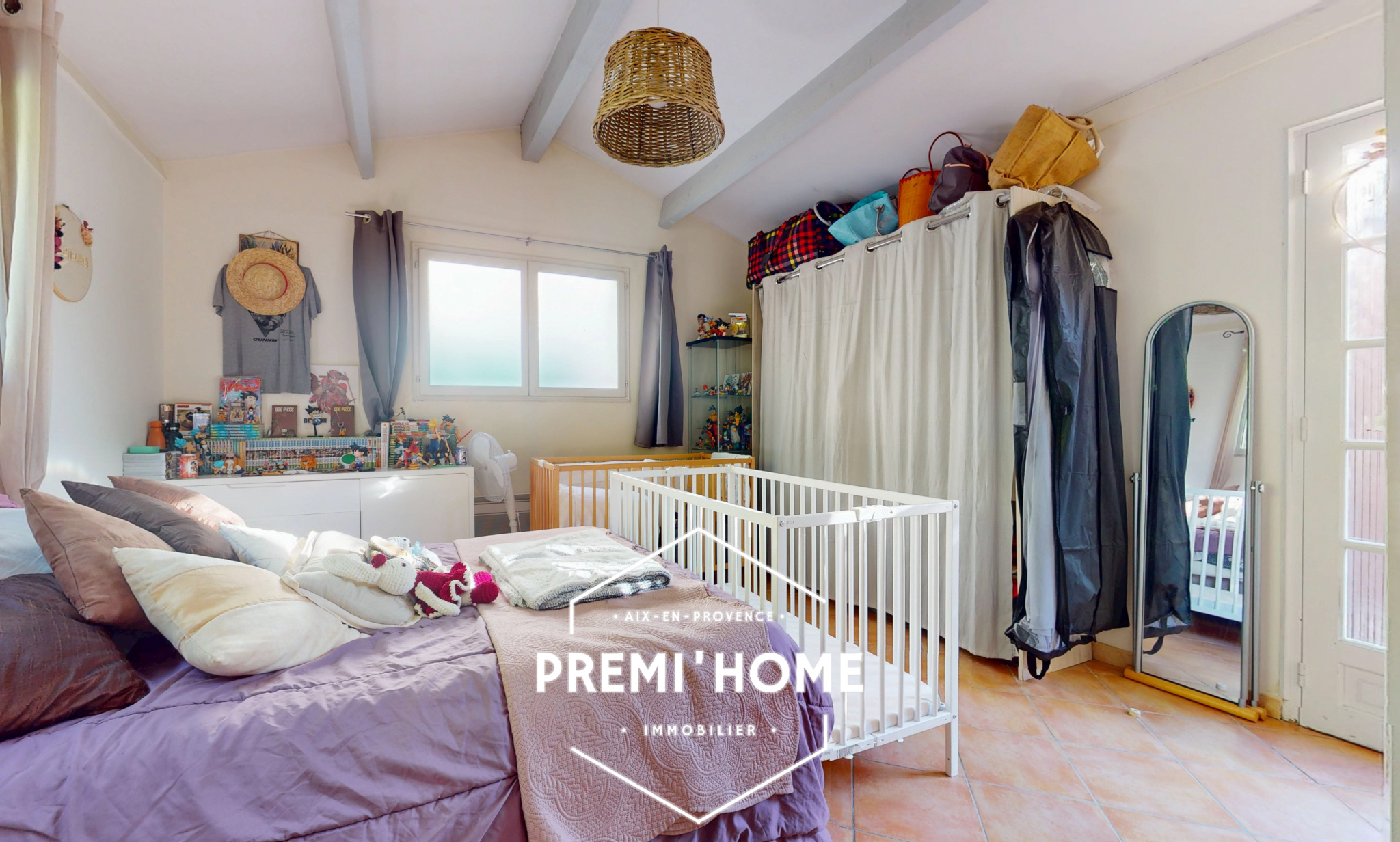 T3 REZ DE JARDIN MAISON, AVEC TERRASSE ET PARKING CENTRE LUY - Premi'home Agence immobilière Aix En Provence