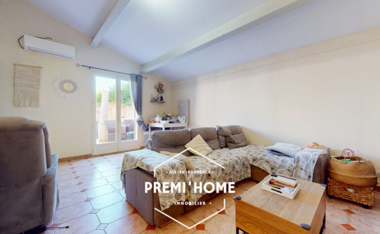 T3 REZ DE JARDIN MAISON, AVEC TERRASSE ET PARKING CENTRE LUY - Premi'home Agence immobilière Aix En Provence