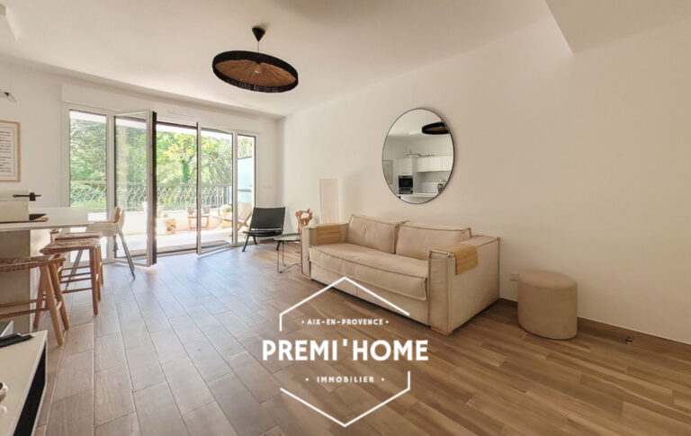 A VENDRE T3 AVEC JARDIN AIX EN PROVENCE EST - Premi'home Agence immobilière Aix En Provence
