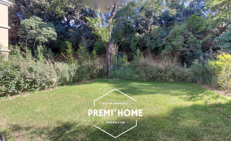 A VENDRE T3 AVEC JARDIN AIX EN PROVENCE EST - Premi'home Agence immobilière Aix En Provence