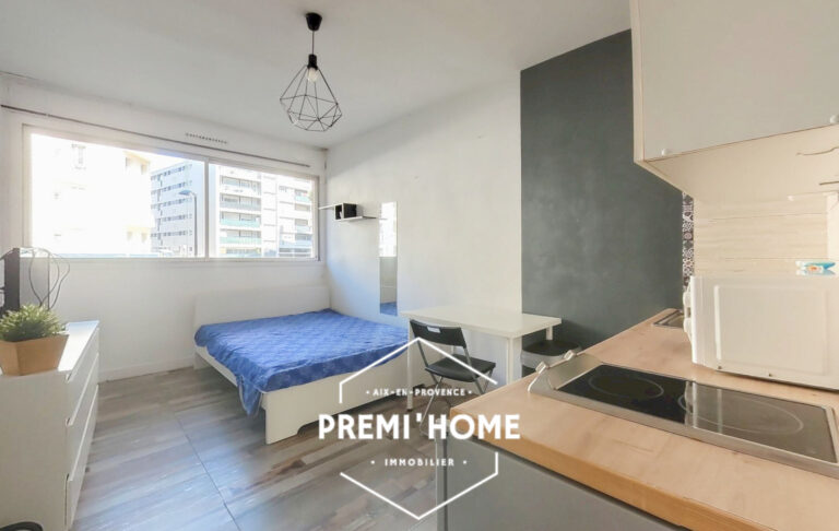 A VENDRE STUDIO 20m2 MARSEILLE LA TIMONE - Premi'home Agence immobilière Aix En Provence