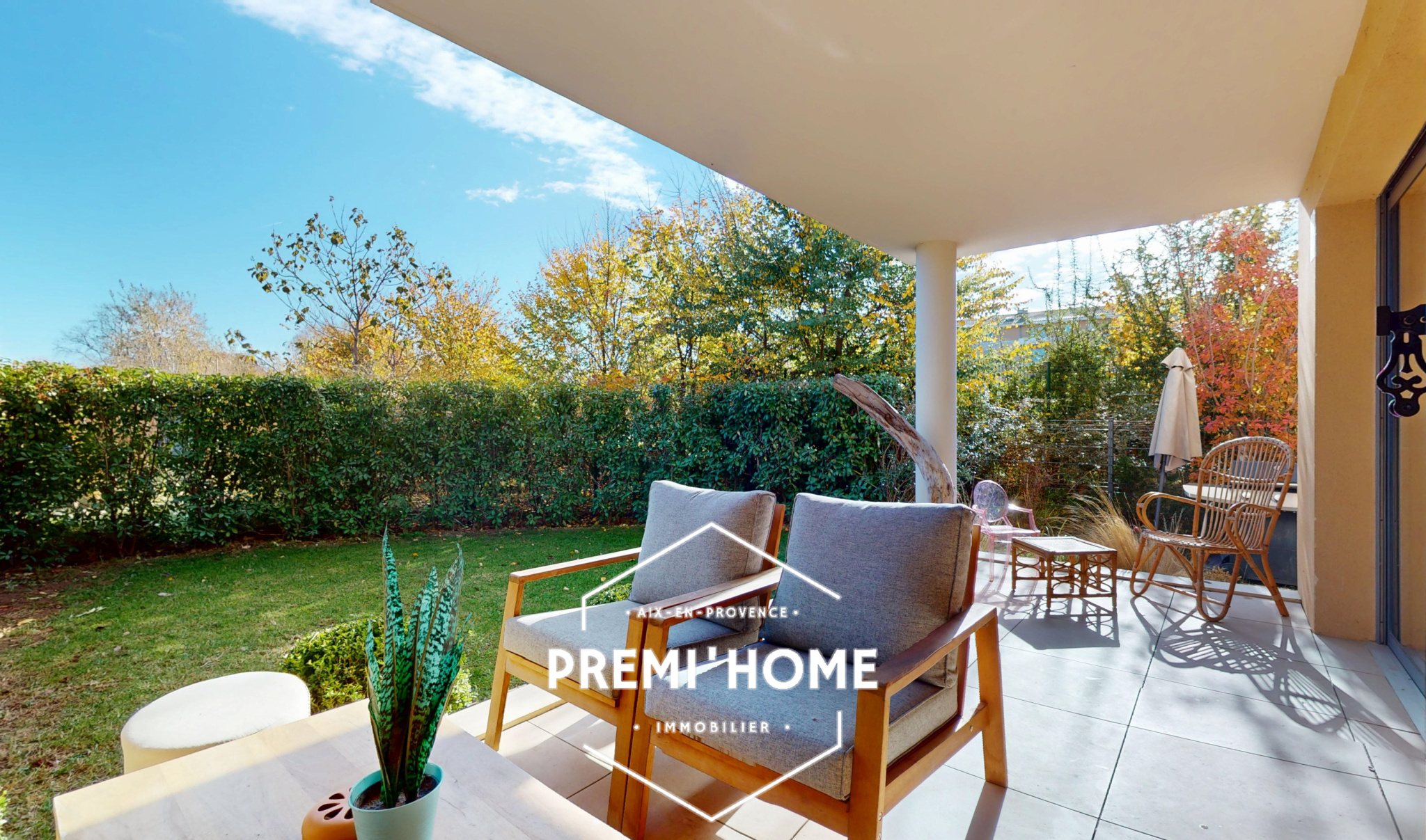 T3 AVEC JARDIN AIX EN PROVENCE SUD A VENDRE - Premi'home Agence immobilière Aix En Provence