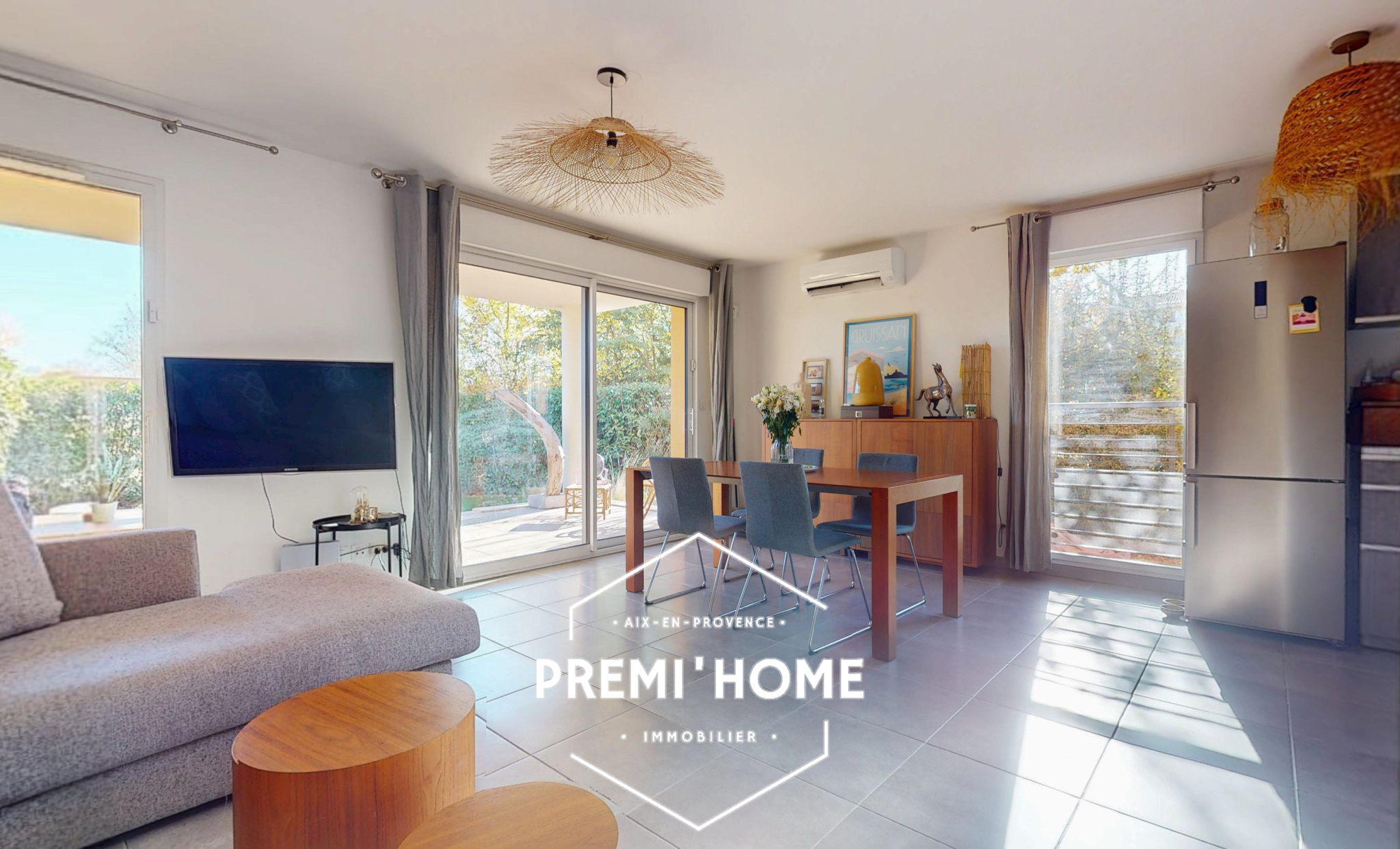 T3 AVEC JARDIN AIX EN PROVENCE SUD A VENDRE - Premi'home Agence immobilière Aix En Provence