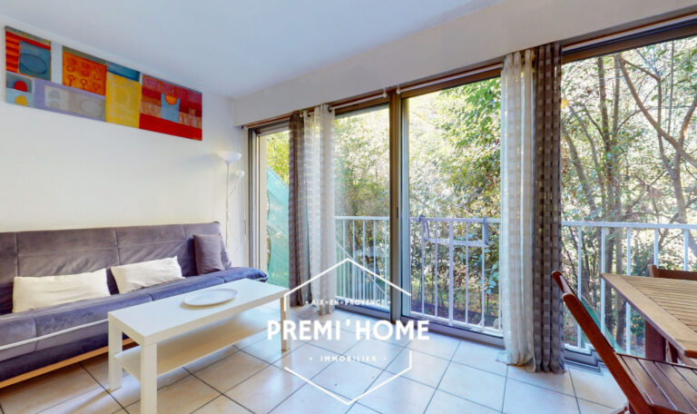 STUDIO AVEC JARDIN A VENDRE AIX LA TORSE - Premi'home Agence immobilière Aix En Provence